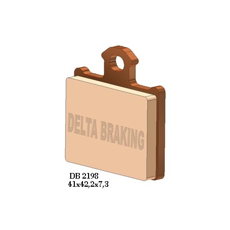 DELTA BRAKING KLOCKI HAMULCOWE KH602 KTM SX85`11-18 TYŁ - ZASTĘPUJĄ DB2198MX-D ORAZ DB2198QD-D